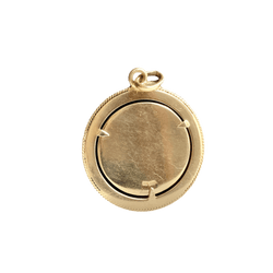 Pendentif en or jaune et émail - Castafiore