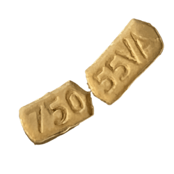 Pendentif en or jaune et émail - Castafiore