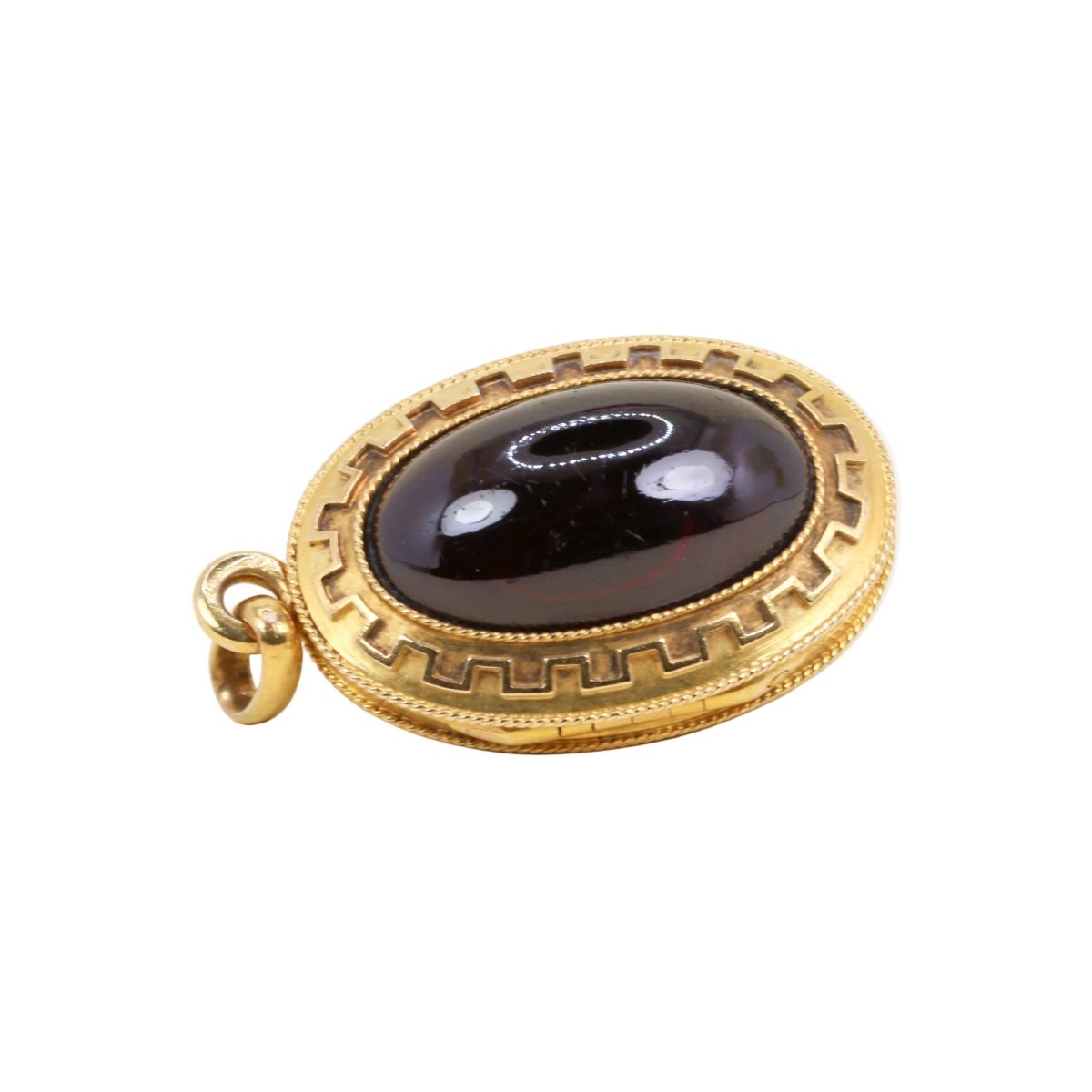Pendentif en or jaune et grenat - Castafiore