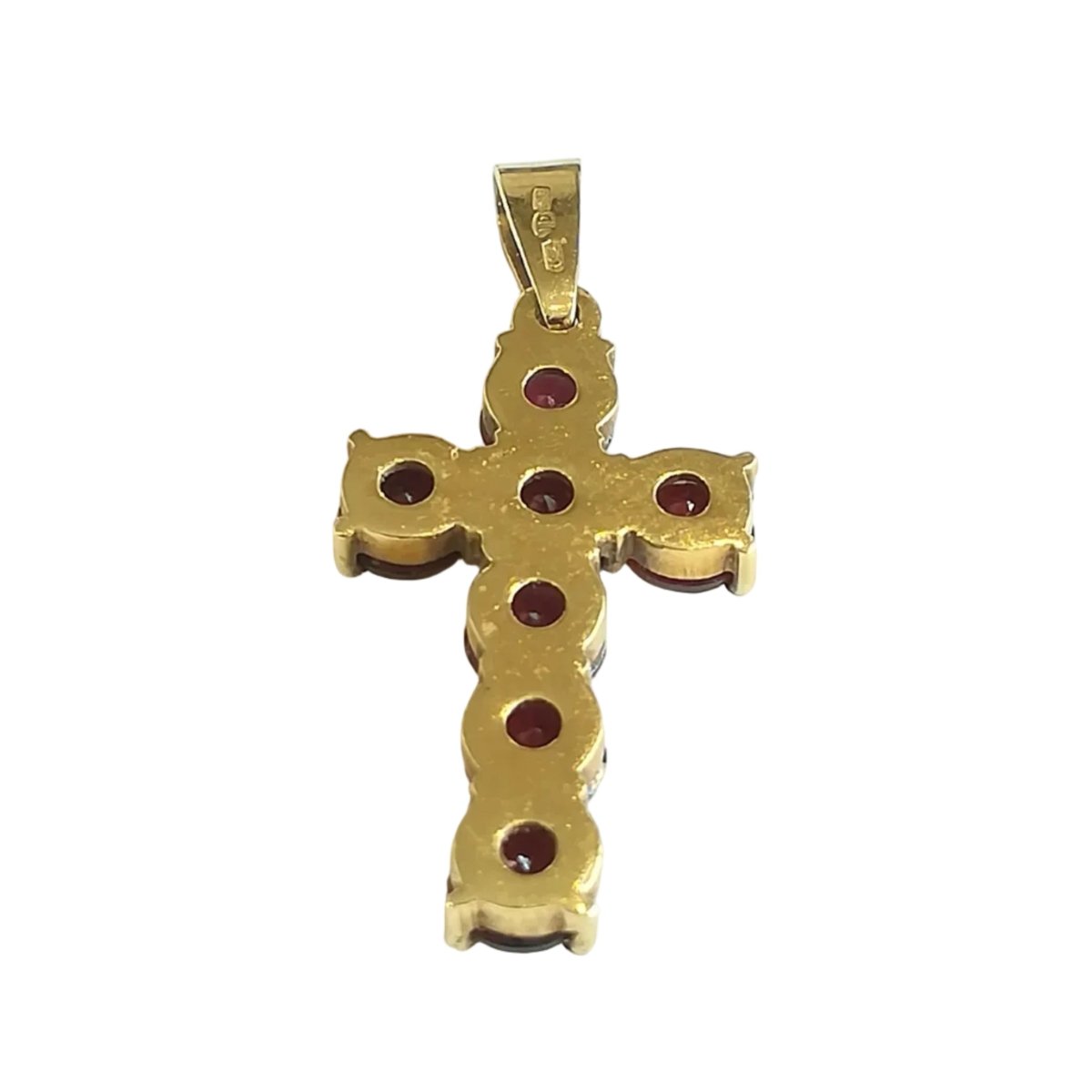 Pendentif en or jaune et grenats - Castafiore