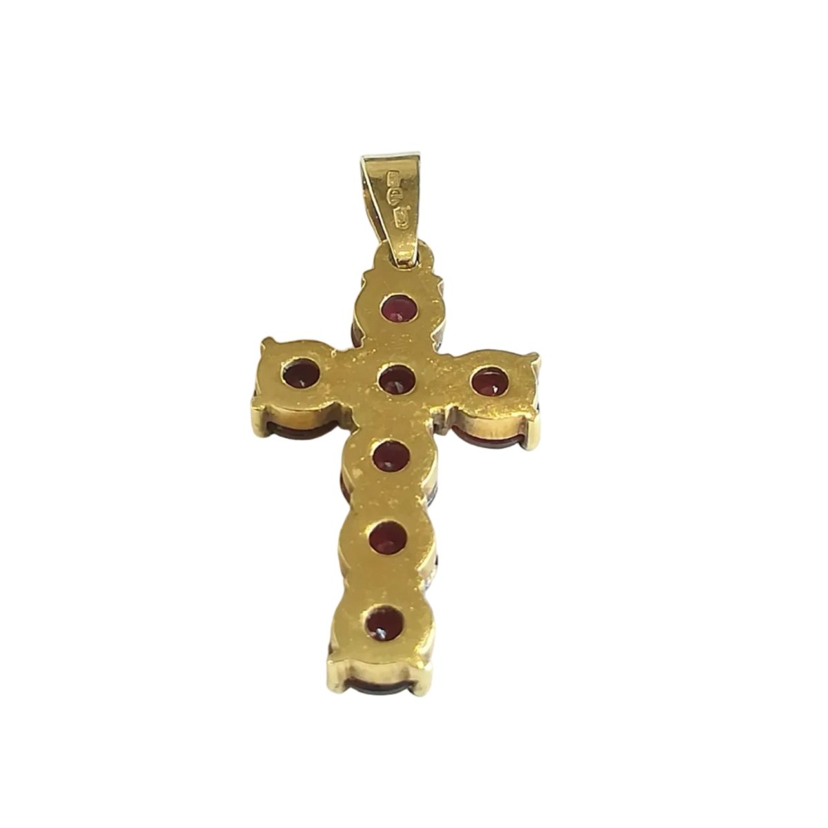 Pendentif en or jaune et grenats - Castafiore