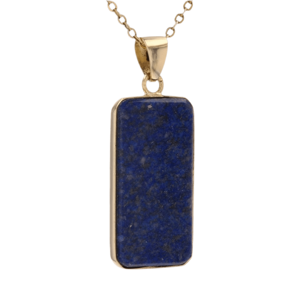 Pendentif en or jaune et lapis - lazuli - Castafiore