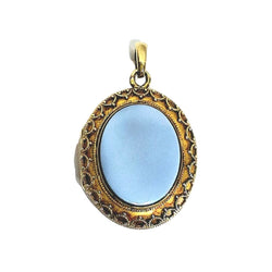 Pendentif en or jaune et onyx - Castafiore