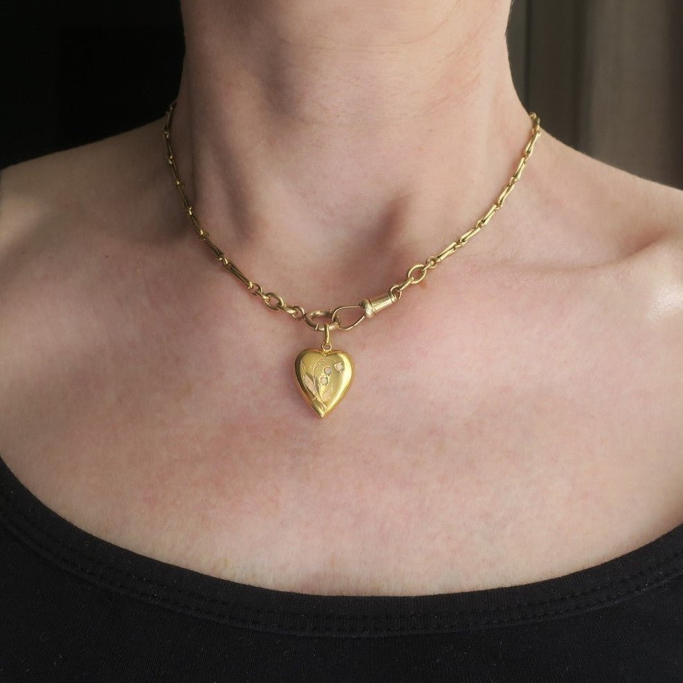 Pendentif en or jaune et opale - Castafiore