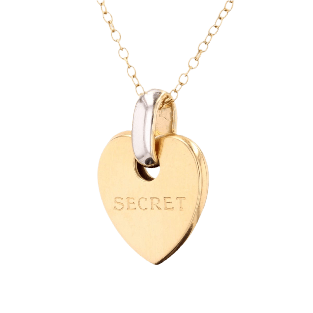 Pendentif en or jaune et or blanc - Castafiore