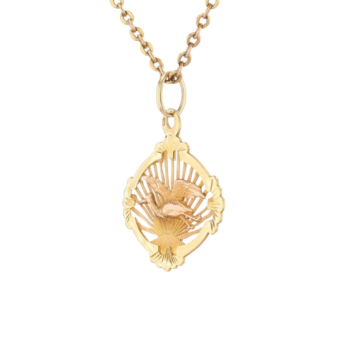 Pendentif en or jaune et or rose - Castafiore