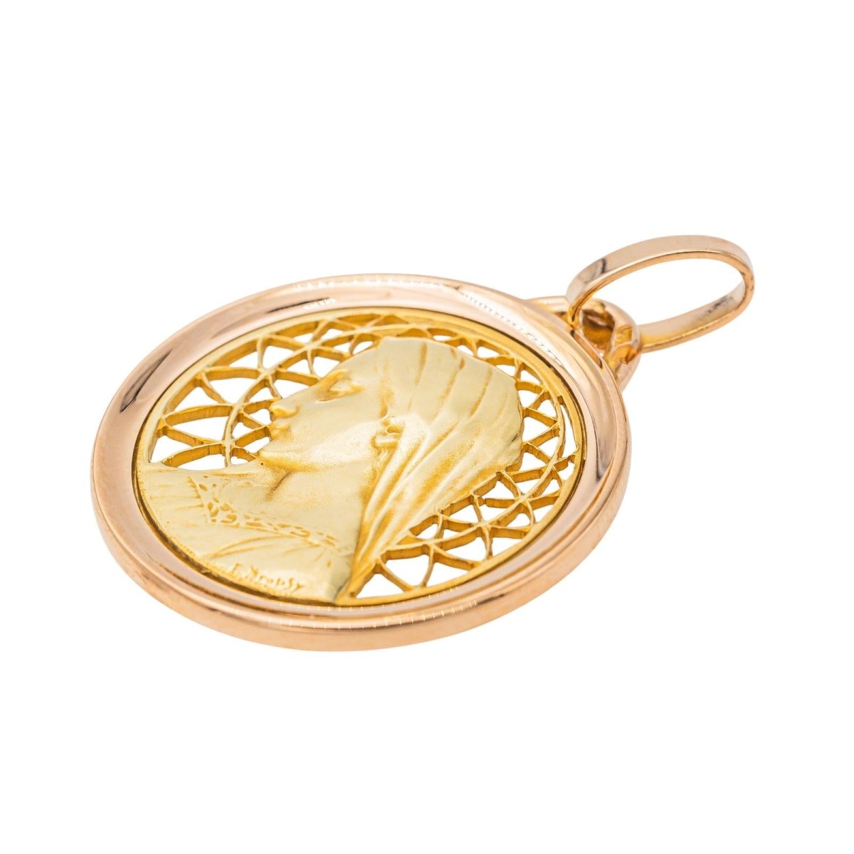 Pendentif en or jaune et or rose - Castafiore