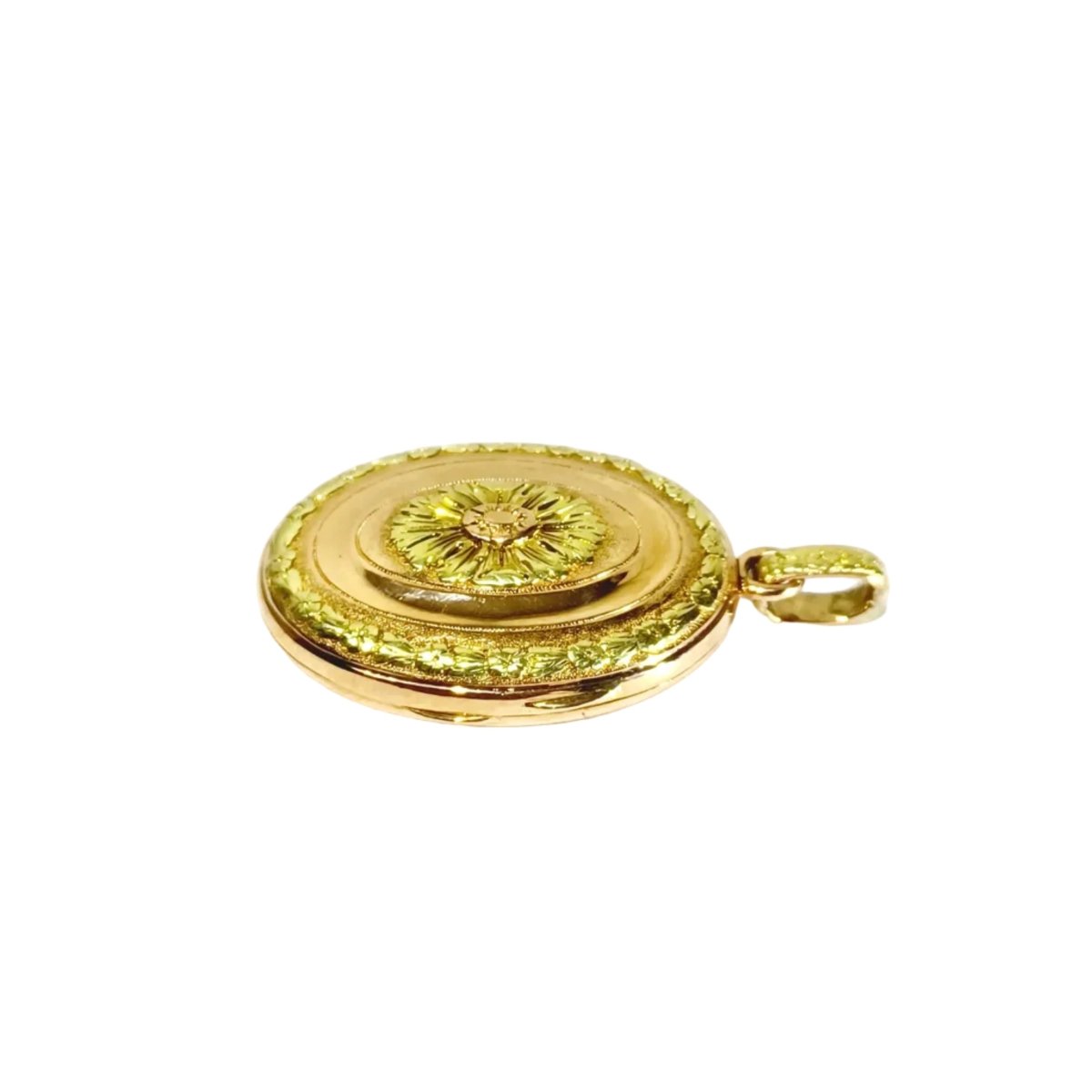 Pendentif en or jaune et or rose - Castafiore