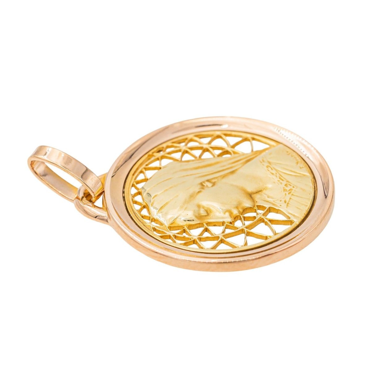 Pendentif en or jaune et or rose - Castafiore