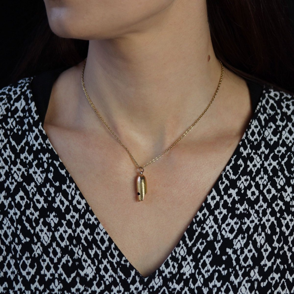 Pendentif en or jaune et or rose - Castafiore