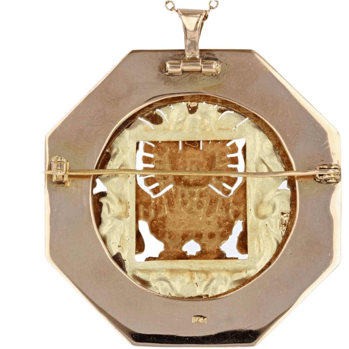 Pendentif en or jaune et or rose - Castafiore