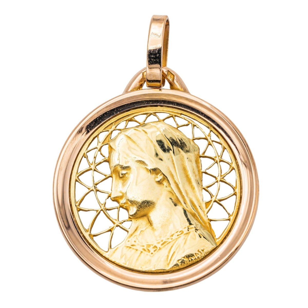 Pendentif en or jaune et or rose - Castafiore