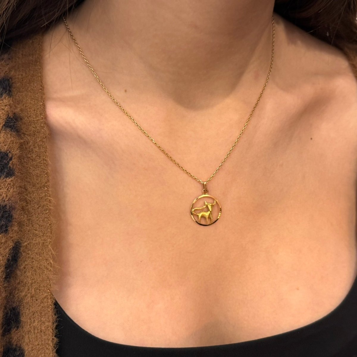 Pendentif en or jaune et or rose - Castafiore