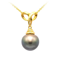 Pendentif en or jaune et perle - Castafiore