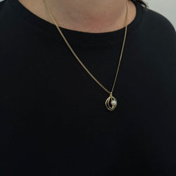 Pendentif en or jaune et perle - Castafiore