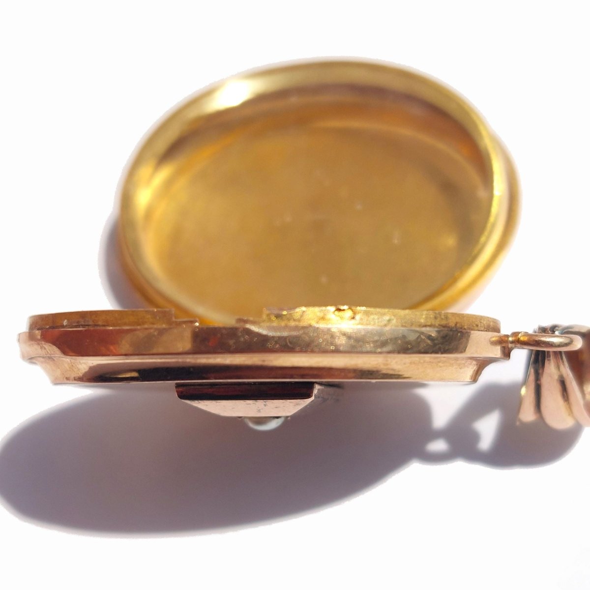 Pendentif en or jaune et perle - Castafiore