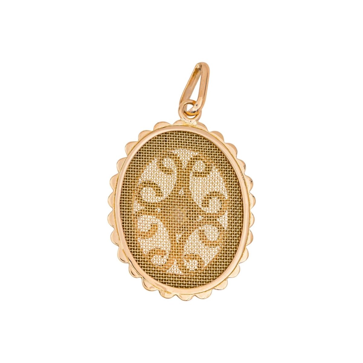 Pendentif en or jaune et perle - Castafiore