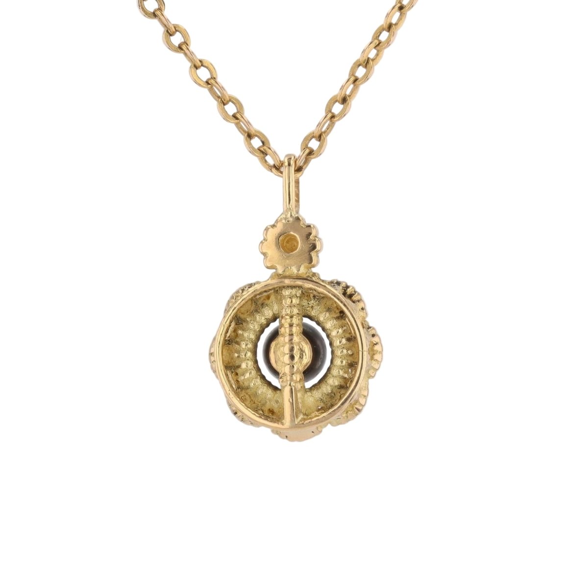 Pendentif en or jaune et perle - Castafiore