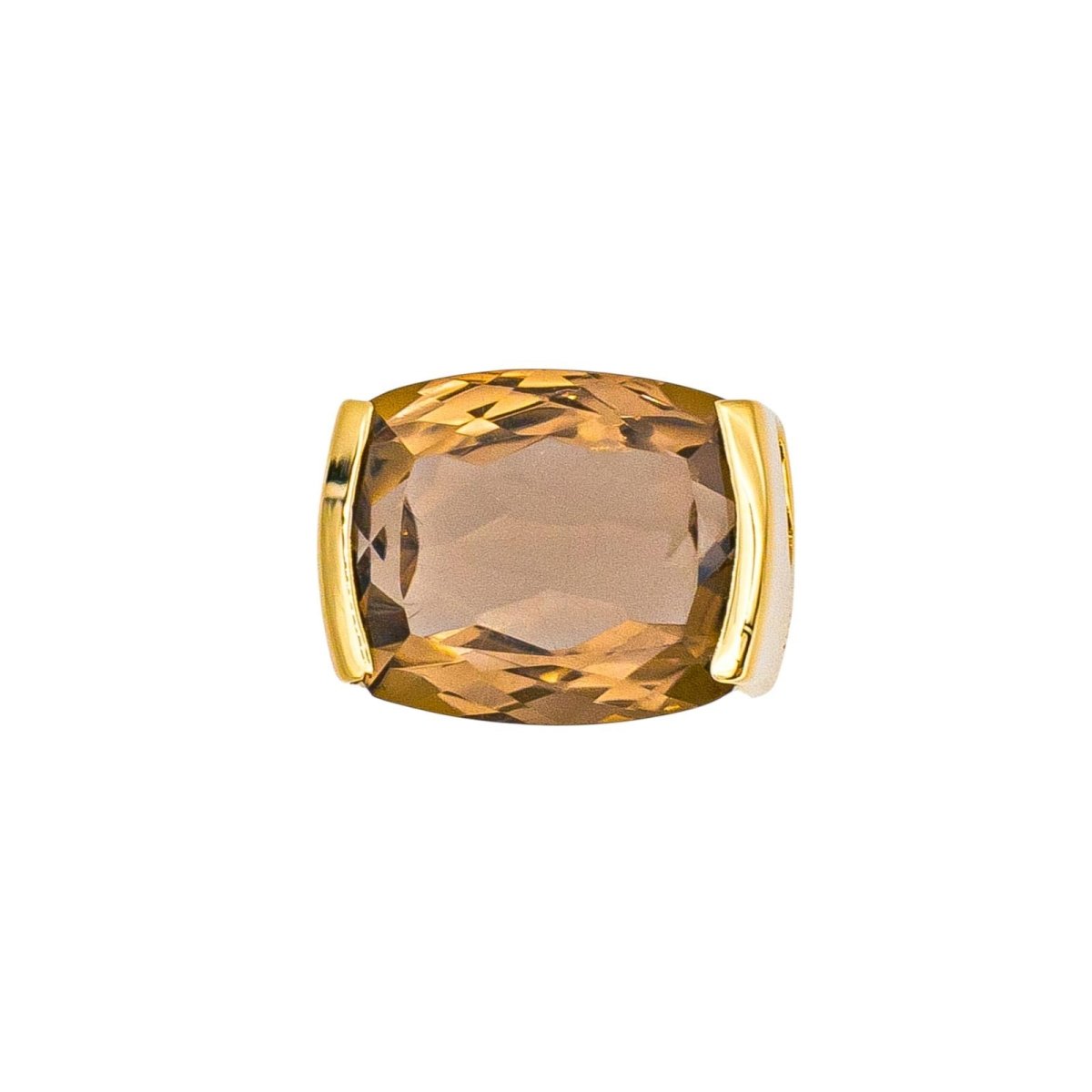 Pendentif en or jaune et quartz - Castafiore