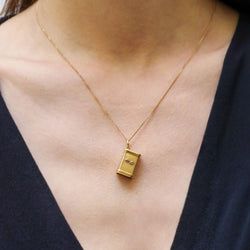 Pendentif en or jaune et rubis - Castafiore