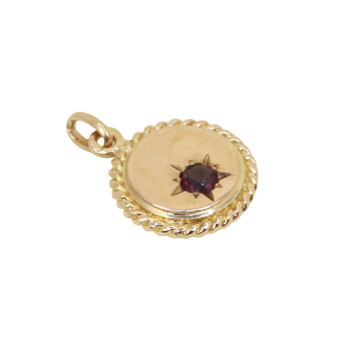 Pendentif en or jaune et rubis - Castafiore