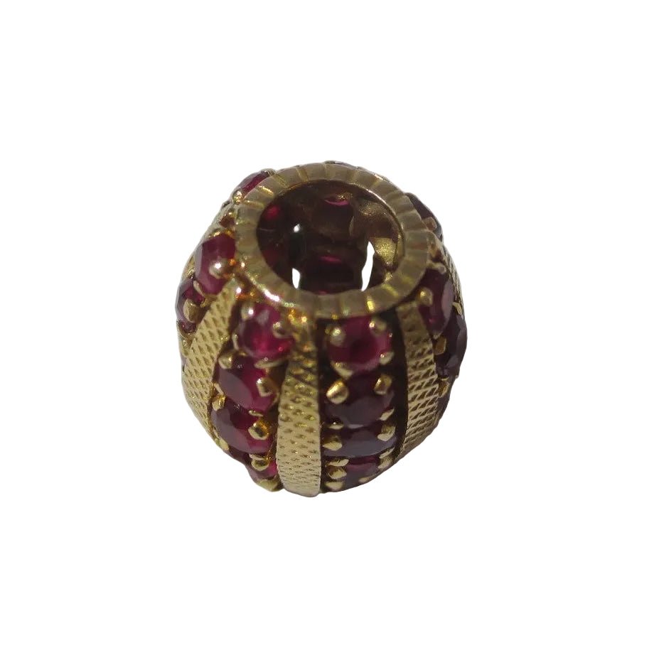 Pendentif en or jaune et rubis - Castafiore