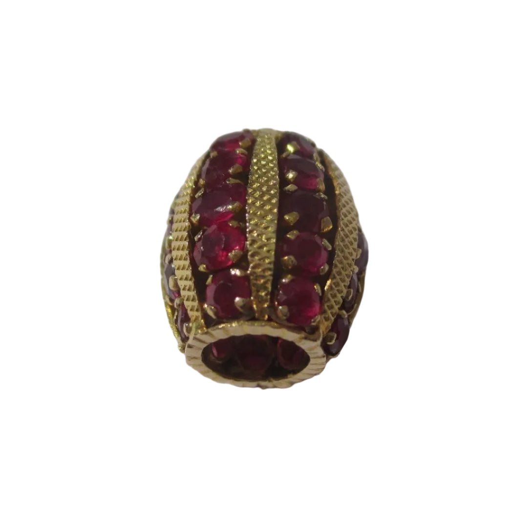 Pendentif en or jaune et rubis - Castafiore