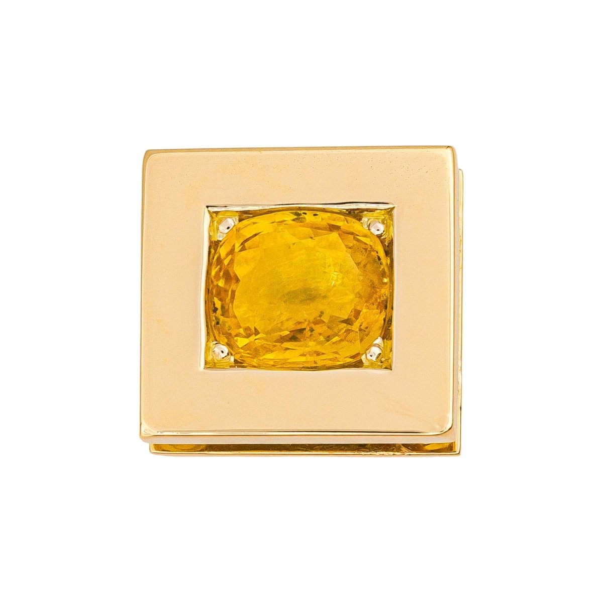 Pendentif en or jaune et saphir - Castafiore
