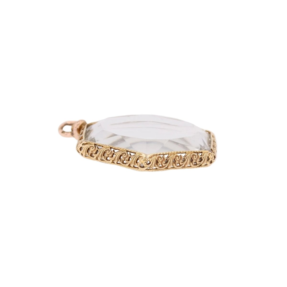 Pendentif en or jaune et verres - Castafiore