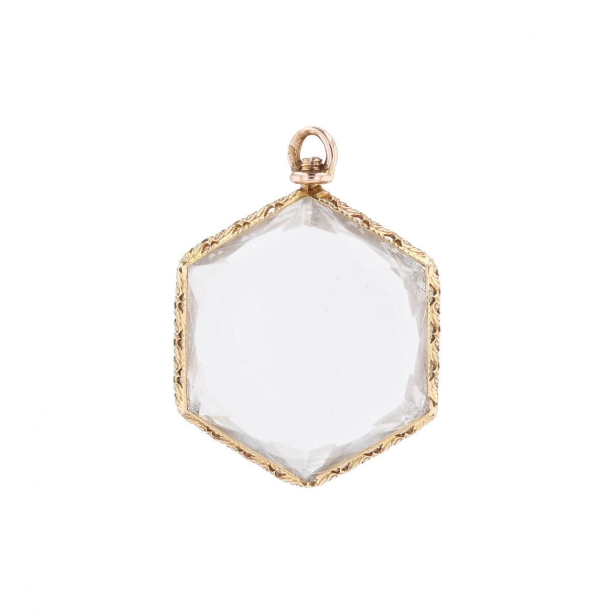 Pendentif en or jaune et verres - Castafiore