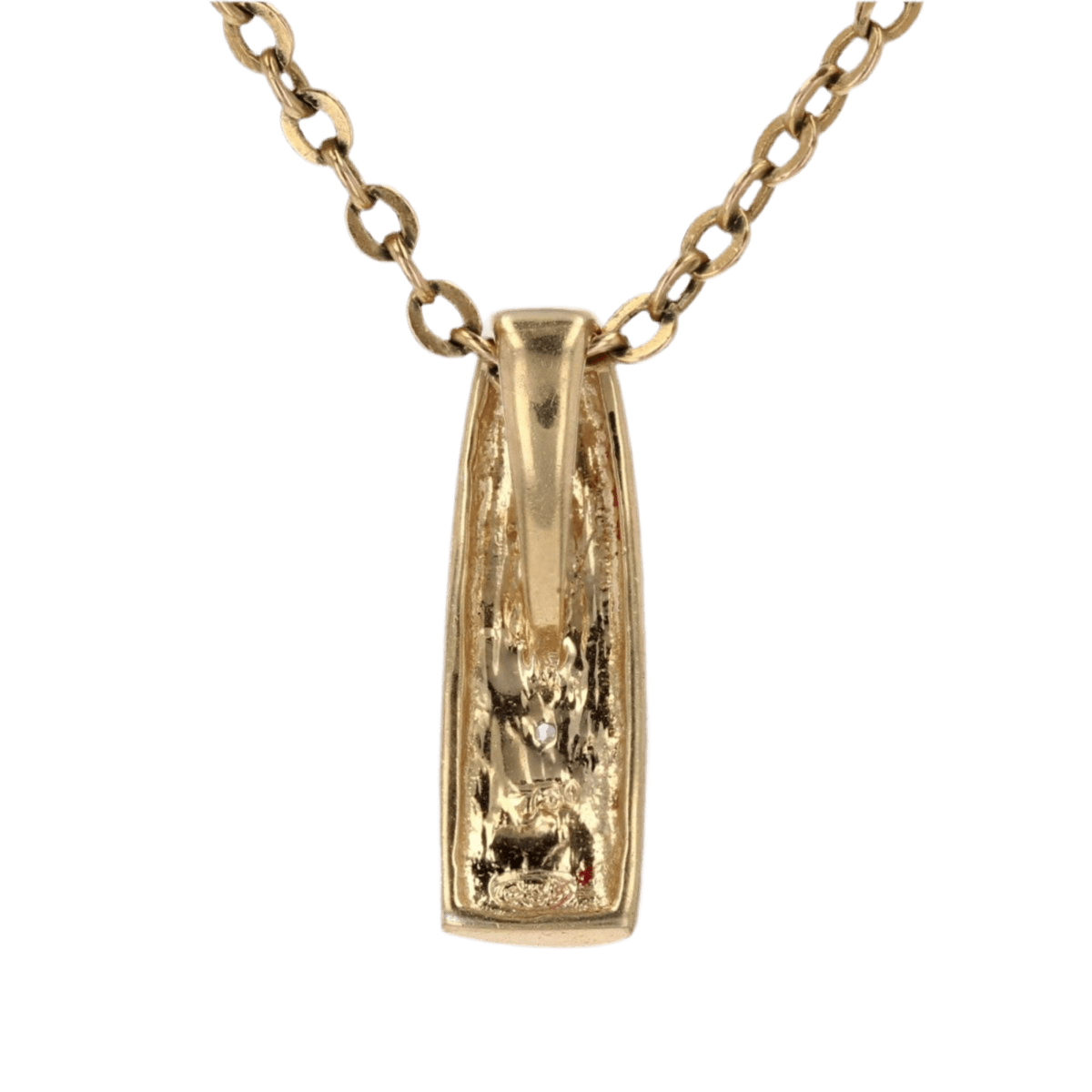 Pendentif en or jaune, or blanc et diamants - Castafiore