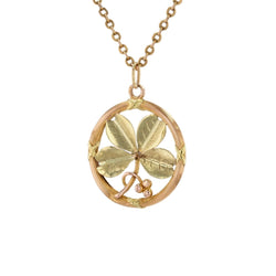 Pendentif en or jaune, or rose et or vert - Castafiore