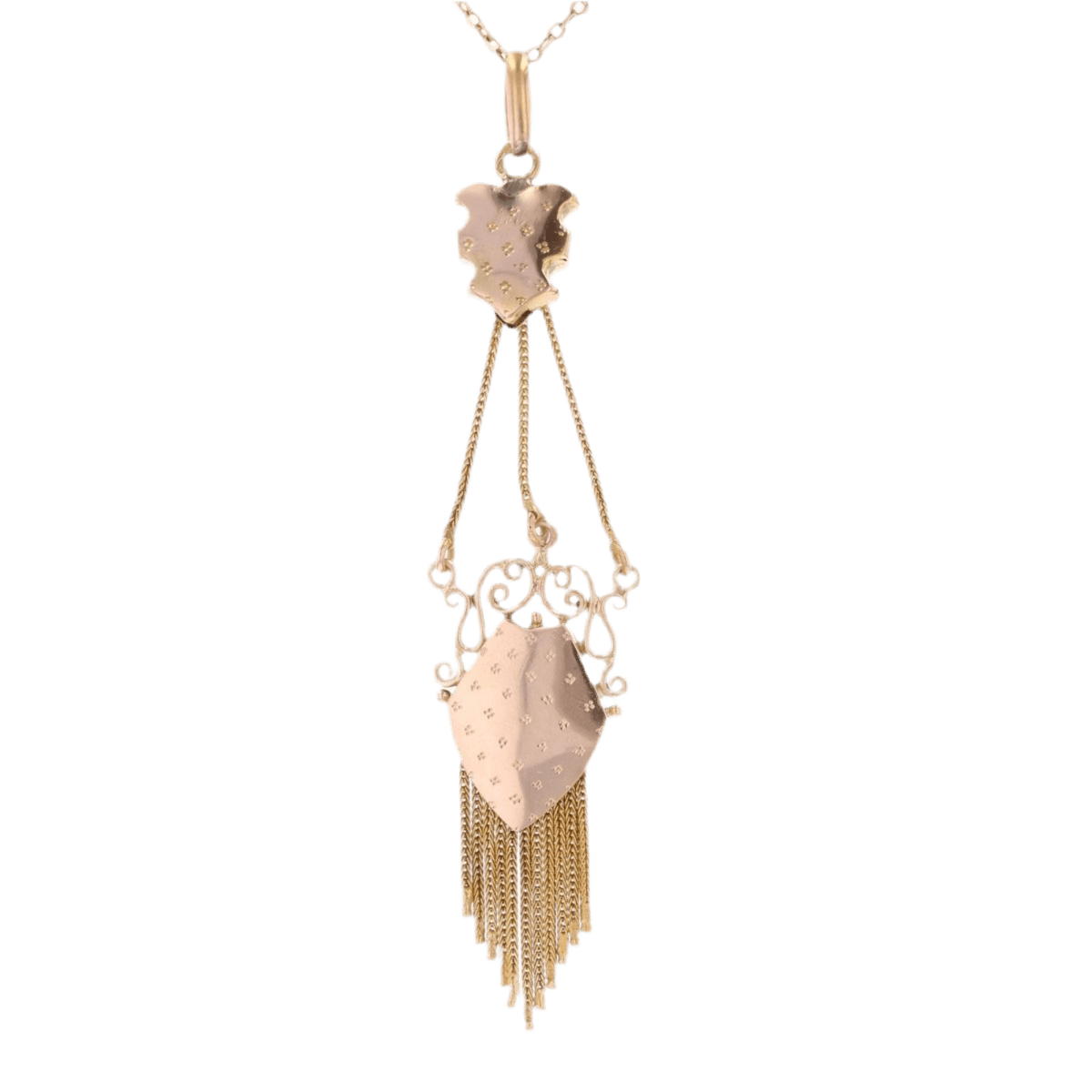 Pendentif en or jaune, or rose et or vert - Castafiore