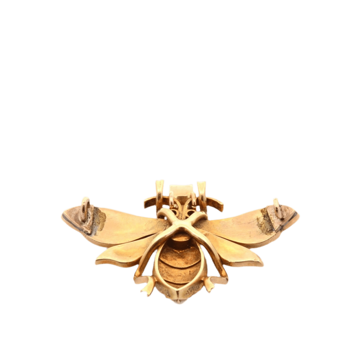 Pendentif en or jaune, perles et rubis - Castafiore