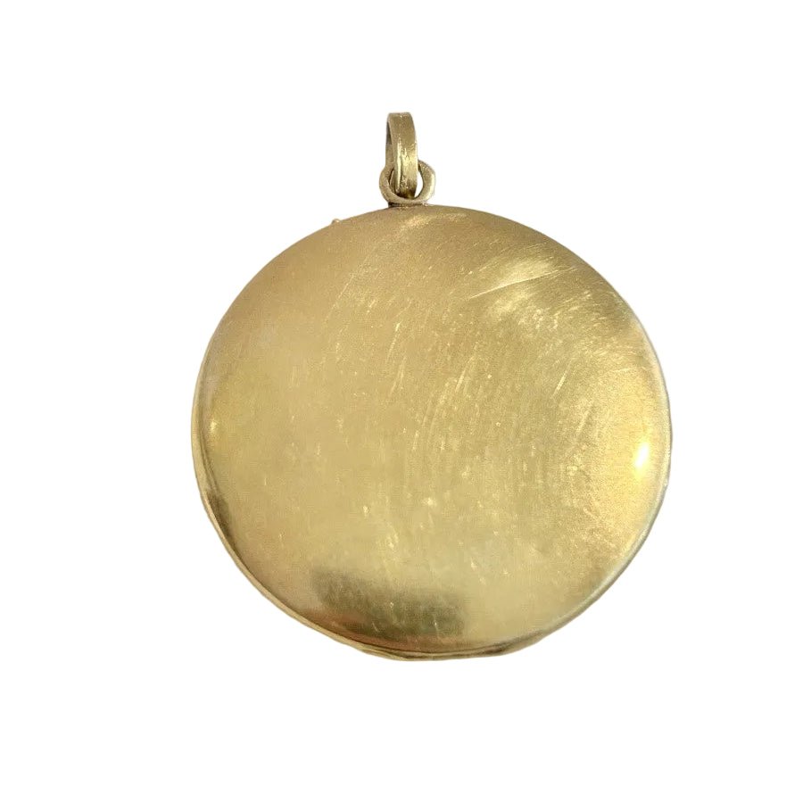 Pendentif en or jaune, saphirs et diamants - Castafiore