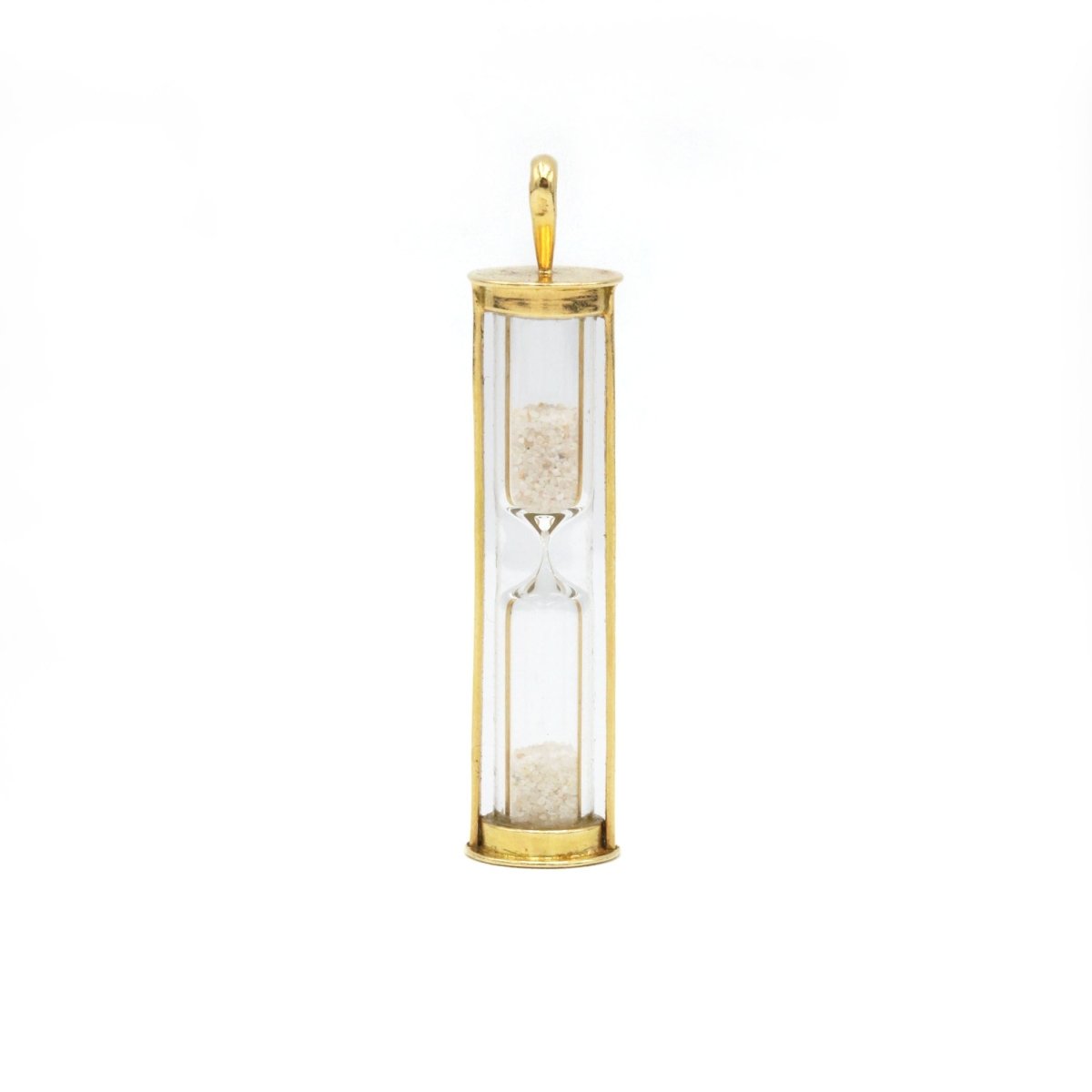 Pendentif en or jaune, verre et sable - Castafiore