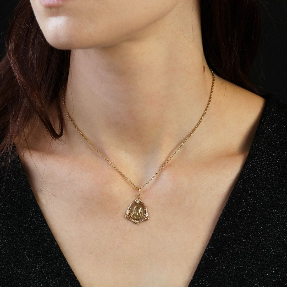 Pendentif en or rose - Castafiore