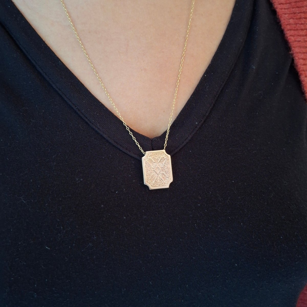 Pendentif en or rose - Castafiore