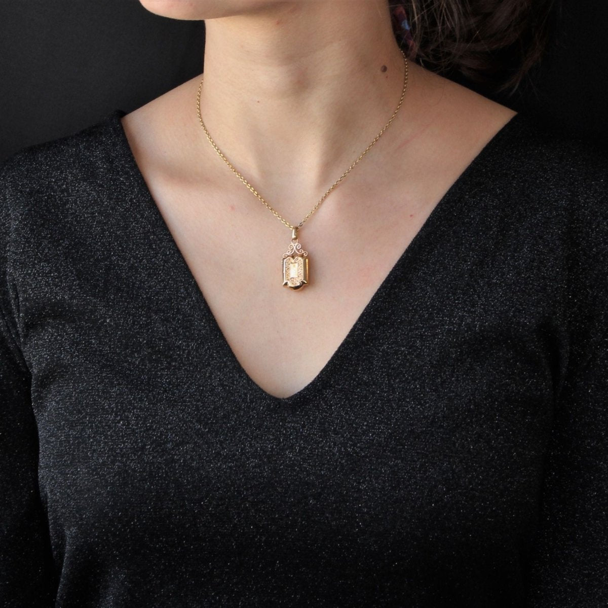 Pendentif en or rose - Castafiore