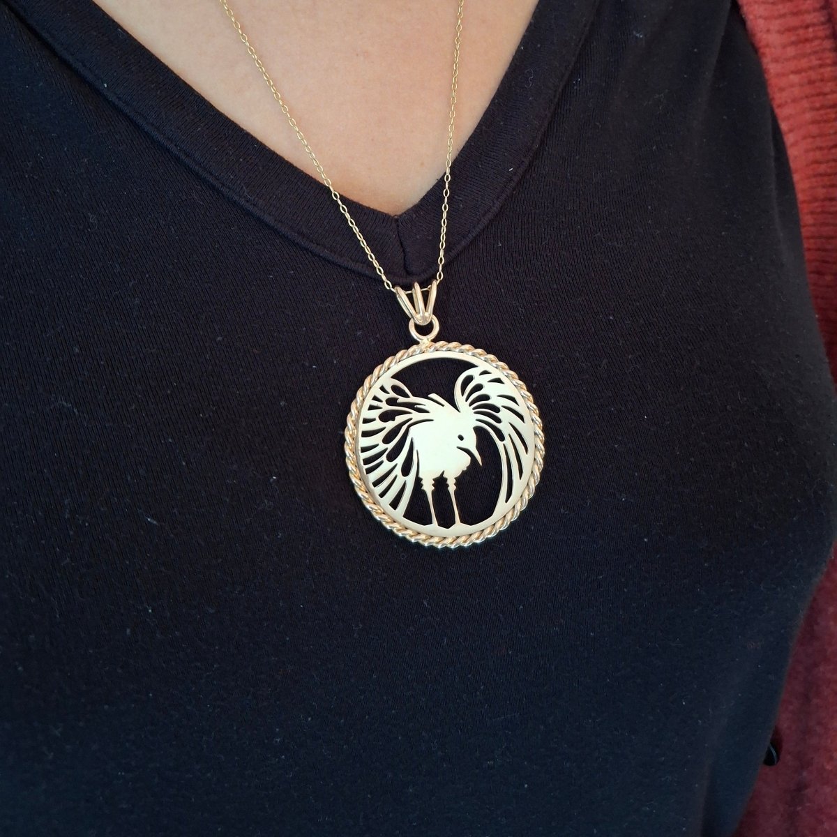 Pendentif en or rose - Castafiore