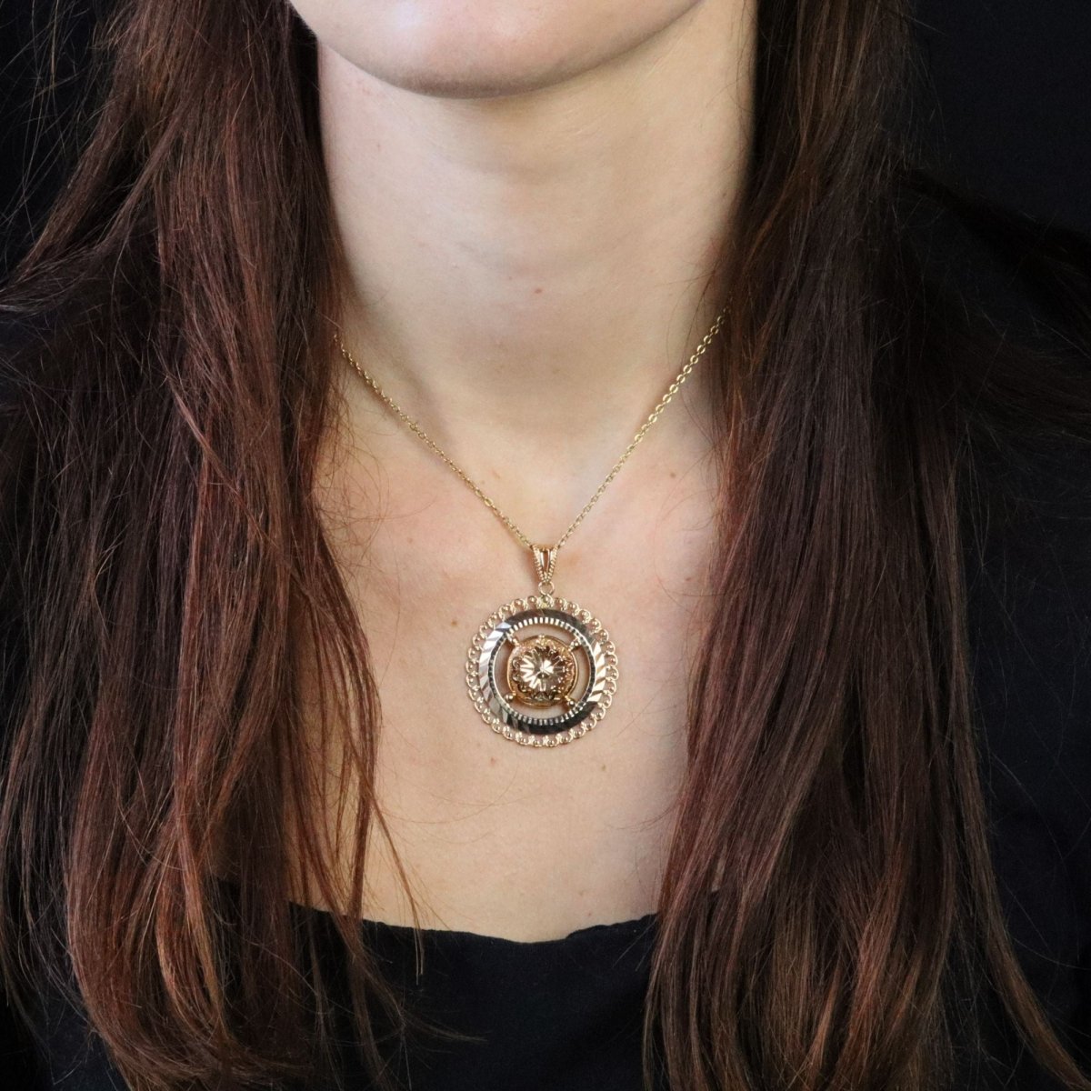 Pendentif en or rose - Castafiore