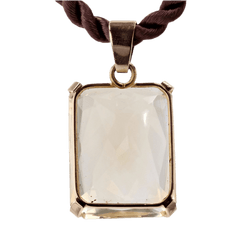 Pendentif en or rose et citrine - Castafiore
