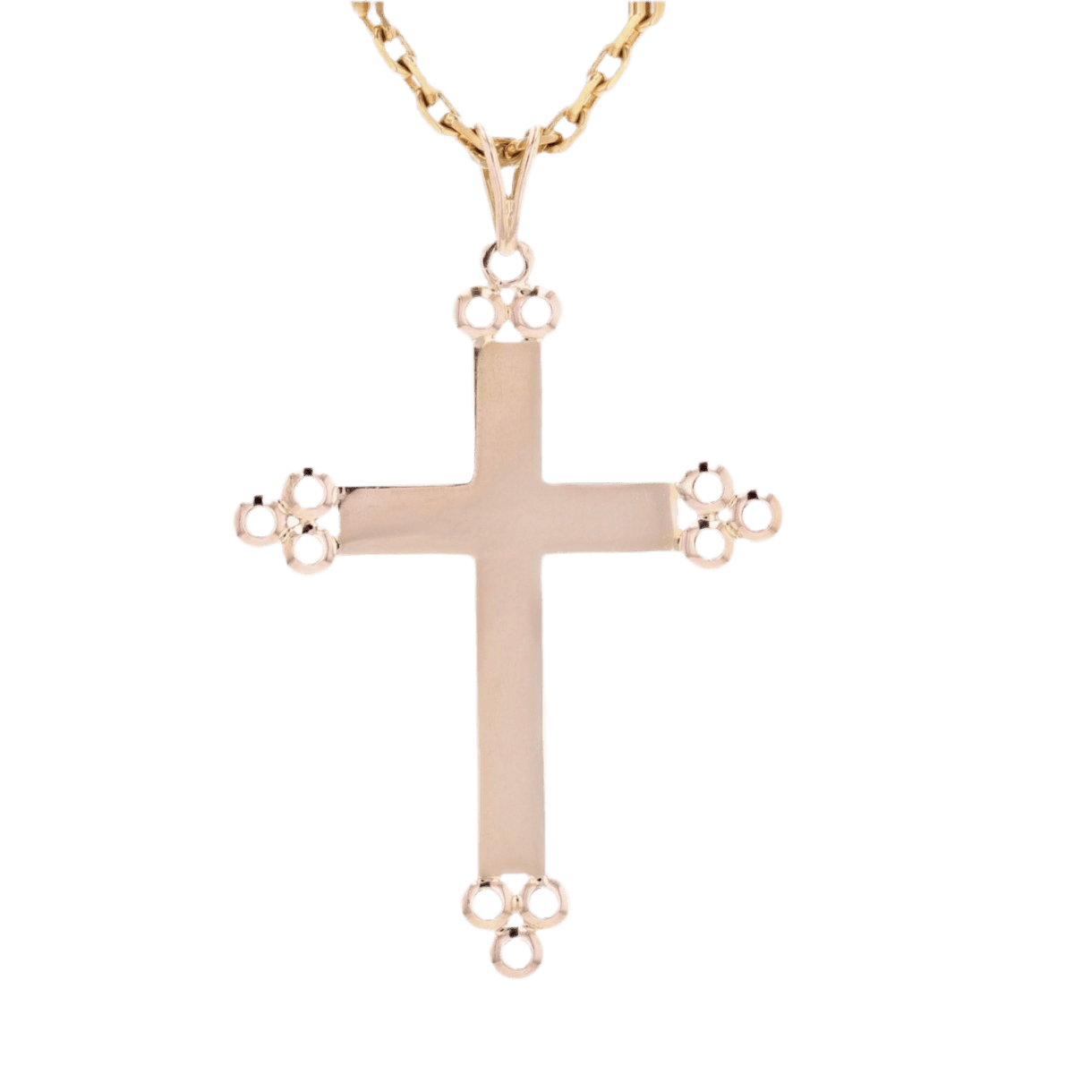 Pendentif en or rose et or blanc - Castafiore