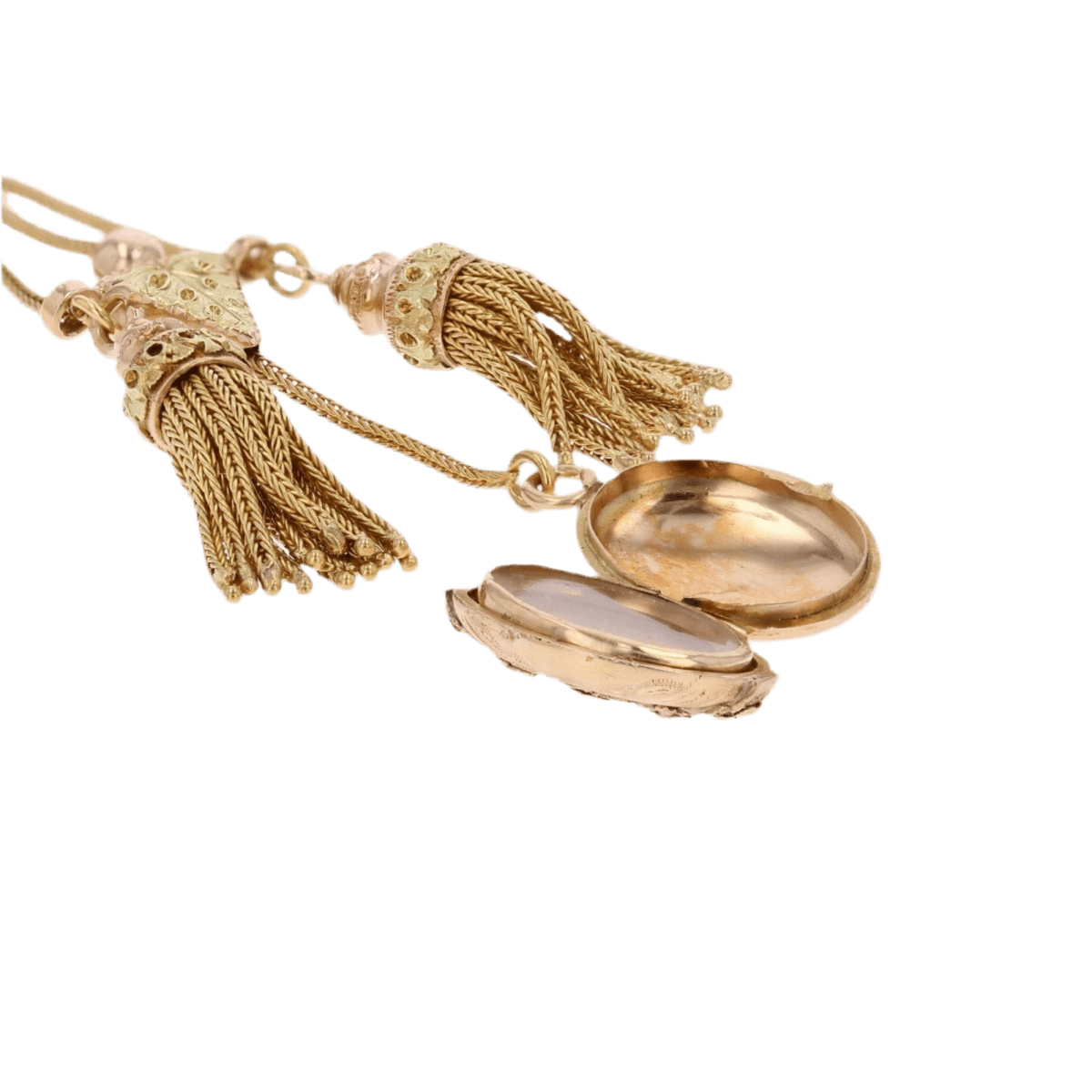 Pendentif en or rose et or vert - Castafiore