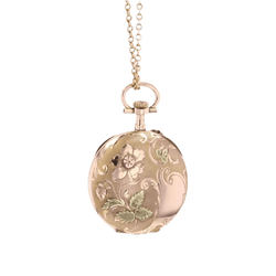 Pendentif en or rose et or vert - Castafiore