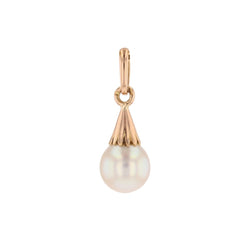 Pendentif en or rose et perle - Castafiore