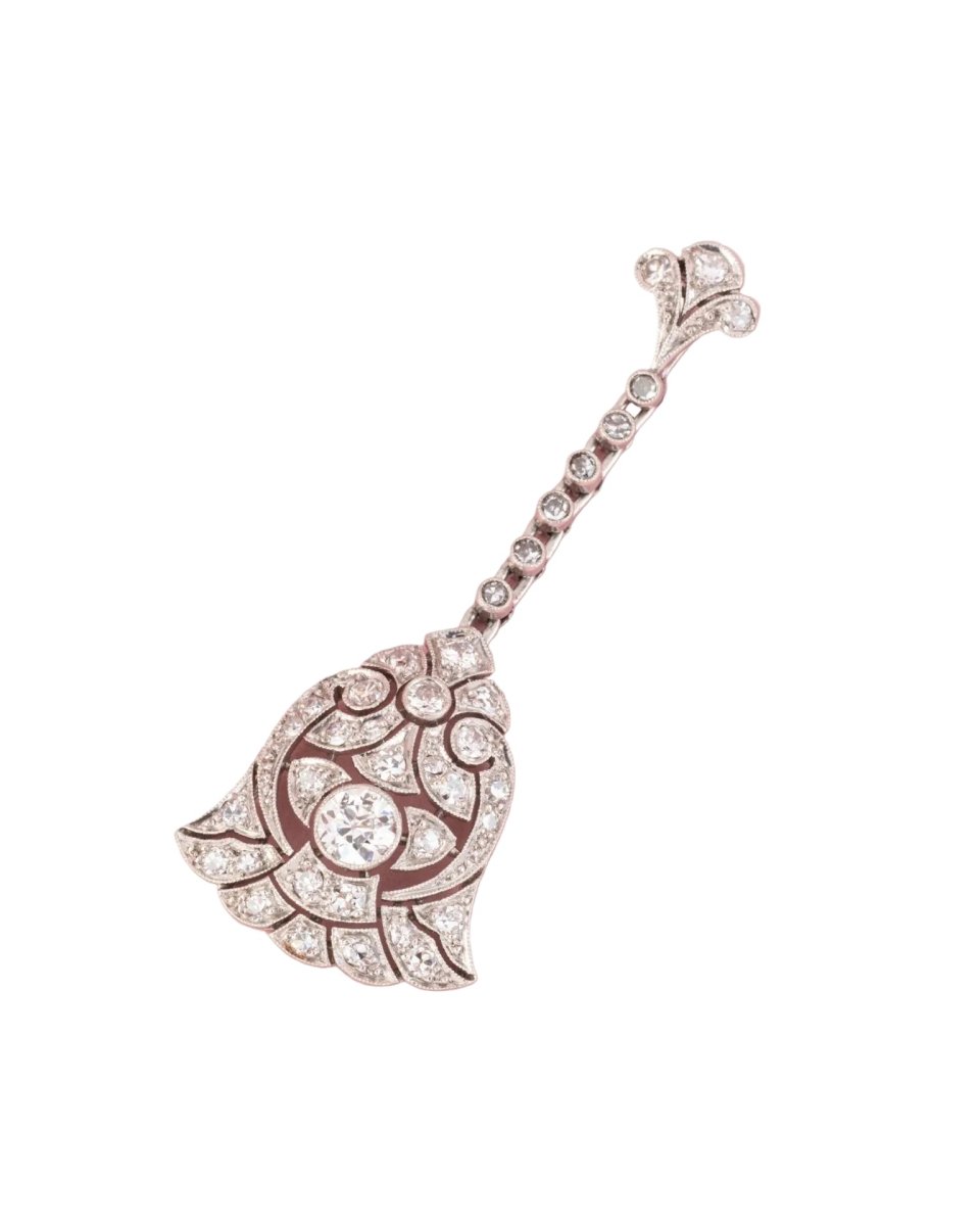 Pendentif en platine et diamants - Castafiore