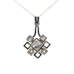 Pendentif en platine et diamants - Castafiore