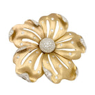 Pendentif "Fleur" or jaune et diamants - Castafiore