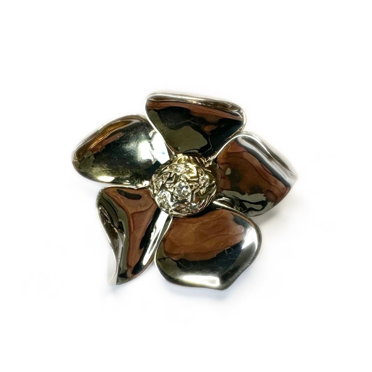 Pendentif fleur Poiray - Castafiore